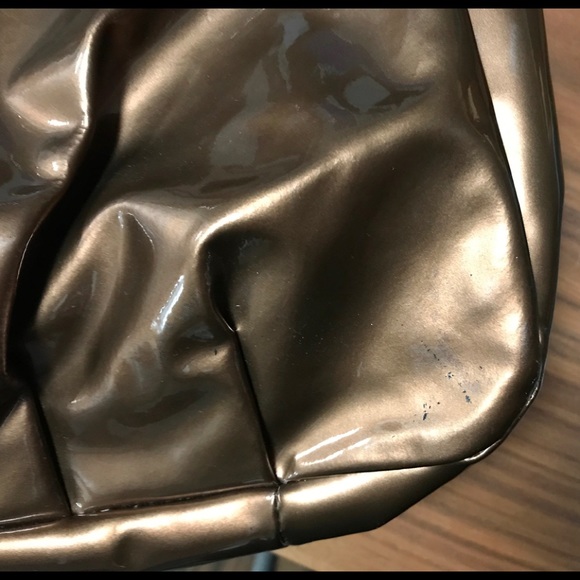 Vintage Coach Maggie Bag in Copper Patent Leather - Picture 8 of 8